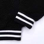Breaking Ball Black Full Zip Sherpa Jacket