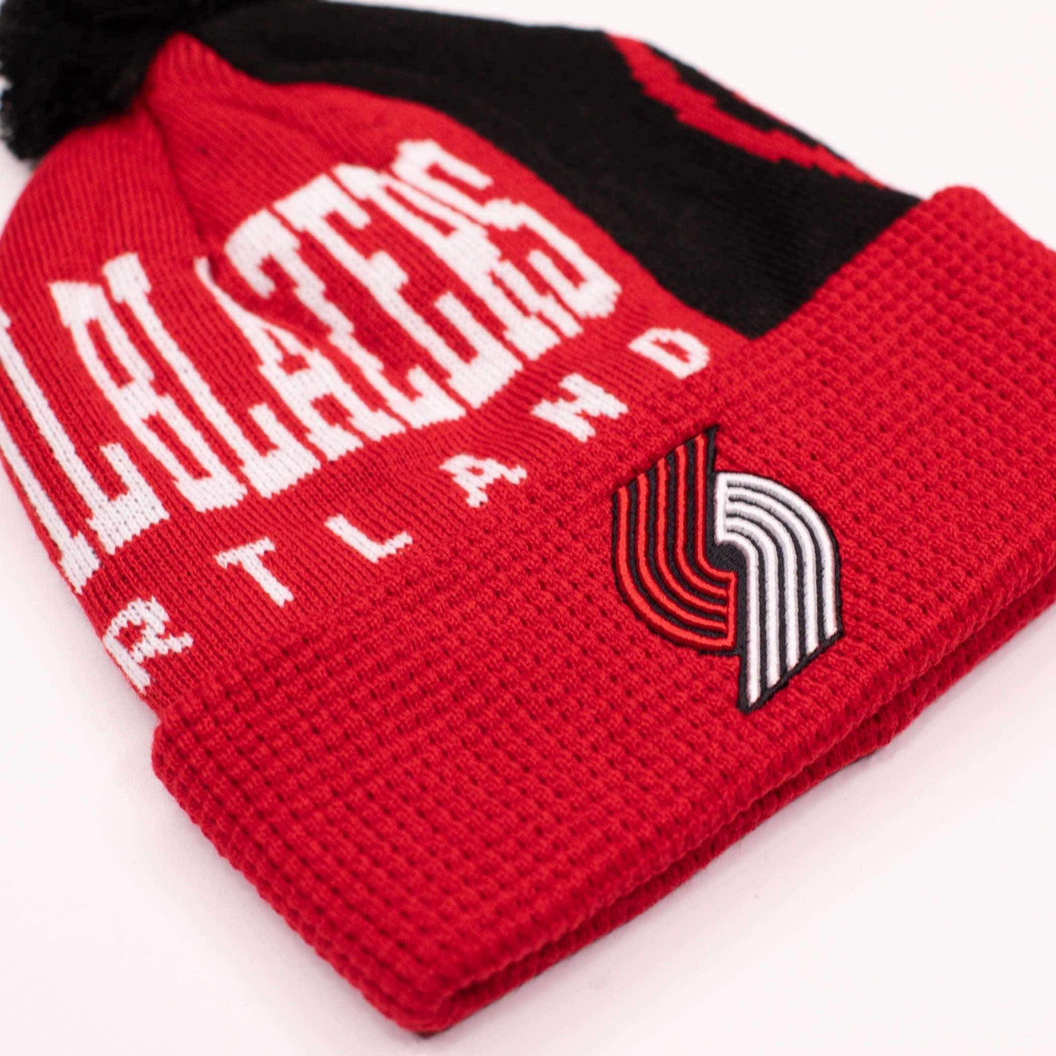 New Era Youth Street Red Knit Beanie
