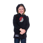 Nike Kids Pinwheel Essential Fleece Black Pullover